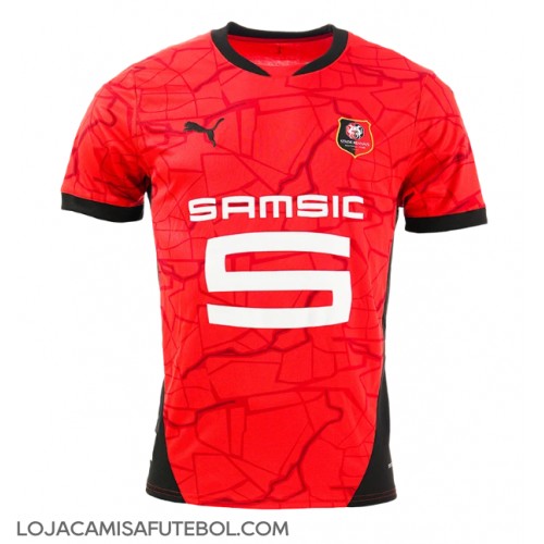 Camisa de Futebol Stade Rennais Equipamento Principal 2024-25 Manga Curta